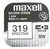 Maxell SR527SW 1,55 V ezüst-oxid gombelem