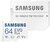 Samsung 64GB SD micro EVO Plus (SDXC Class10) (MB-MC64KA/EU) memória kártya adapterrel