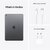 Apple 10.2" iPad 9 256GB Wi-Fi + Cellular Space Grey (asztroszürke) - MK4E3HC/A