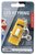 Kikkerland KRL38TC-EU LED-es hanggal sárga taxi kulcstartó