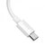 Baseus TZCAMZJ-02 USB A/microUSB (2db/csomag) 1,5m fehér kábel