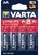 VARTA Max Tech AA alkáli ceruza elem 4db/bliszter