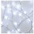 Emos D3FC01 LED 2,4m/100LED/beltéri/3xAA/időzítős/hideg fehér nano karácsonyi LED fényfüzér