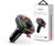 YESIDO Bluetooth FM-transmitter/szivargyújtó töltő - 2xUSB + QC3.0 + PD + MP3 + Flash/TF/microSD kártyaolvasó - YESIDO Y45 - fekete