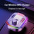 YESIDO Bluetooth FM-transmitter/szivargyújtó töltő - 2xUSB + QC3.0 + PD + MP3 + Flash/TF/microSD kártyaolvasó - YESIDO Y45 - fekete