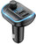 YESIDO Bluetooth FM-transmitter/szivargyújtó töltő - 2xUSB + MP3 + Flash/TF/microSD kártyaolvasó - YESIDO Y44 - fekete