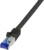 Logilink Patch cable Cat.6A S/FTP Ultraflex 3P/GHMT certified, black 5.0m