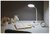 EMOS Z7616W RUBY LED fehér asztali lámpa