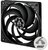 ARCTIC COOLING CPU hűtő P12 Slim PWM PST Fekete, 12cm
