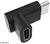 Akasa - Right Angle USB Type-C Male to Female Adapter - Duo pack - AK-CBUB63-KT02