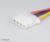 Akasa 4pin Molex - 15pin SATA adapter - 15cm - Duo pack - AK-CBPW03-KT02