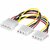 Power cable Molex/2x Molex 15cm