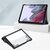 Samsung X200/X205 Galaxy Tab A8 10.5 védőtok (Smart Case) on/off funkcióval - grey (ECO csomagolás)