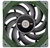 Thermaltake TOUGHFAN 12 Radiator Fan 1Pack/Fan/12025/PWM 500~2000rpm/Racing Green