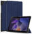 Samsung X200/X205 Galaxy Tab A8 10.5 védőtok (Smart Case) on/off funkcióval - navy (ECO csomagolás)