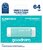GOODRAM Pendrive 64GB, UME3 CARE USB 3.1, (Antibakteriális ház)