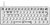 Pulsar PCMK HOTSWAP TKL 60% Barebone ISO USB gaming billentyűzet fehér
