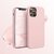 Apple iPhone 13 Pro Max szilikon hátlap - Roar Space - pink