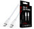 Maxlife Type-C - Type-C adat- és töltőkábel 1 m-es vezetékkel - Maxlife MXUC-05 USB-C to USB-C PD3.0 Cable - 20W - fehér