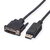 ROLINE Kábel DisplayPort - DVI (24+1), M/M, 2m