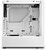 Sharkoon Számítógépház - RGB Slider White (fehér; üveg oldal; alsó táp; ATX; 6x120mm; 2xUSB3.0; 1xUSB2.0; I/O)