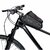 Univerzális kerékpárra szerelhető, por- és cseppálló telefontartó táska - Tech-Protect XT5 Bike Mount - fekete