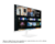Samsung 27" monitor/TV M5 - VA panel 1920x1080, 16:9, 250cd/m2, 4ms, 60Hz, HDR, 2xHDMI/2xUSB/WiFi/Bluetooth, hangszóró, Fehér