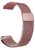 Mybandz 22SKU629 MILÁNÓI MÁGNESES FÉM ÓRASZÍJ - PINK/ 22mm
