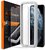 SPIGEN ALIGNMASTER SLIM képernyővédő üveg 2db (2.5D full cover, karcálló, ultravékony, 0.2mm, 9H + segédkeret) ÁTLÁTSZÓ