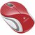 Logitech Mini Mouse M187 Vezeték nélküli Optikai egér - Piros