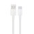 XIAOMI adatkábel és töltő (USB - Type-C, 6A, 100cm), gyorstöltés támogatás FEHÉR