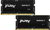 Kingston 64GB 4800MHz DDR5 Fury Impact Kit 2x32GB CL38 SO-DIMM - KF548S38IBK2-64