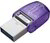 Kingston 64GB DataTraveler microDuo 3C USB 3.2 Gen 1 / USB-C pendrive lila