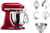 KitchenAid Artisan robotgép 4,8 literes és 3 literes tállal piros (5KSM175PSEER)