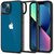 SPIGEN ULTRA HYBRID műanyag telefonvédő (közepesen ütésálló, szilikon légpárnás keret) ÁTLÁTSZÓ / FEKETE