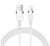 JOYROOM adatkábel és töltő (USB - lightning 8pin, 2.4A, gyorstöltés támogatás, 120cm, törésgátló) FEHÉR