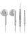 HUAWEI fülhallgató SZTEREO (3.5mm jack, felvevő gomb) FEHÉR