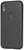 HOCO ADMIRE szilikon telefonvédő (ultravékony, 0.8 mm, lyukacsos, rombusz minta, logó kivágás) FEKETE