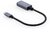 Orico kábel átalakító - CTH-GY /118/ (USB-C to HDMI, 4K/60Hz, szürke)