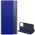 Apple iPhone 13 mini Tok álló, textil hatású (aktív FLIP, oldalra nyíló, asztali tartó funkció, Smart View Cover) SÖTÉTKÉK