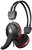Snopy Fejhallgató - SN-88A (mikrofon, 3.5mm jack, hangerőszabályzó, nagy-párnás, 1.8m kábel, fekete-piros)