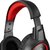 Snopy Fejhallgató - SN-GX1 ERGO (mikrofon, 3.5mm jack, hangerőszabályzó, nagy-párnás, 2.2m kábel, fekete-piros)