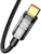 Baseus Explorer USB-USB-C kábel 100W 2m fekete (CATS000301)