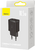 Baseus kompakt gyorstöltő 2x USB 10.5W fekete (CCXJ010201)