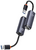 Baseus Lite Series USB-RJ45 hálózati adapter 1000 Mbps szürke (WKQX000113)