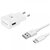 SAMSUNG hálózati töltő USB aljzat (5V / 2000 mA, gyorstöltés támogatás + EP-DN930CWE Type-C kábel) FEHÉR