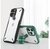 NILLKIN CYCLOPS Apple iPhone 12 Pro Max műanyag telefonvédő (közepesen ütésálló, légpárnás sarok, kameravédő, kitámasztó) PIROS