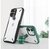 NILLKIN CYCLOPS Apple iPhone 12 mini műanyag telefonvédő (közepesen ütésálló, légpárnás sarok, kameravédő, kitámasztó) PIROS
