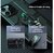 NILLKIN MEDLEY Apple iPhone 12/12 Pro defender műanyag telefonvédő (közepesen ütésálló, szilikon belső, kitámasztó, mágneses) SÖTÉTZÖLD