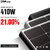 DAH Solar 410W DHM-54X10/FS Full Screen Mono napelem panel